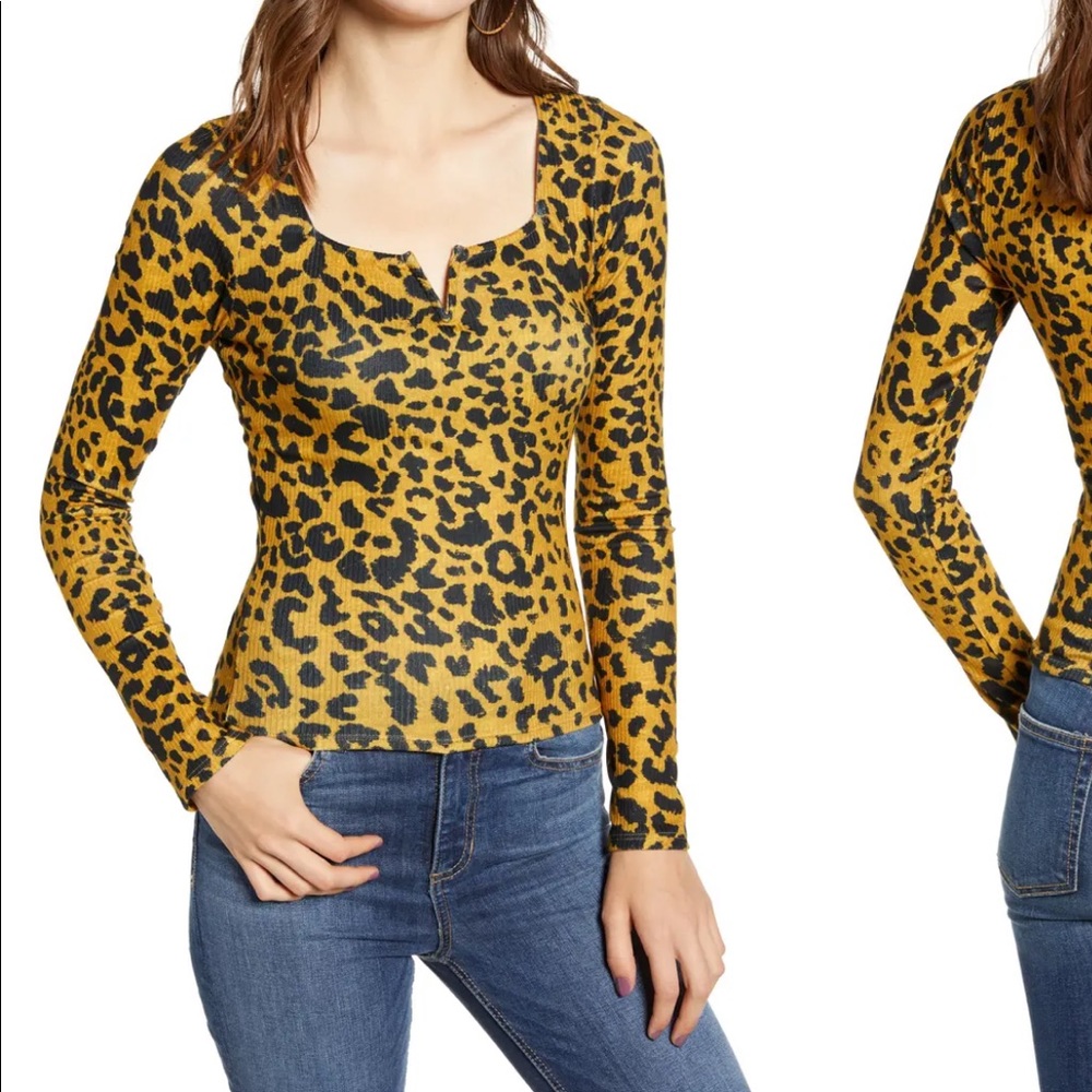 Leopard top